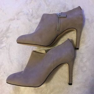 Michael Kors Grey Taupe booties NWOT